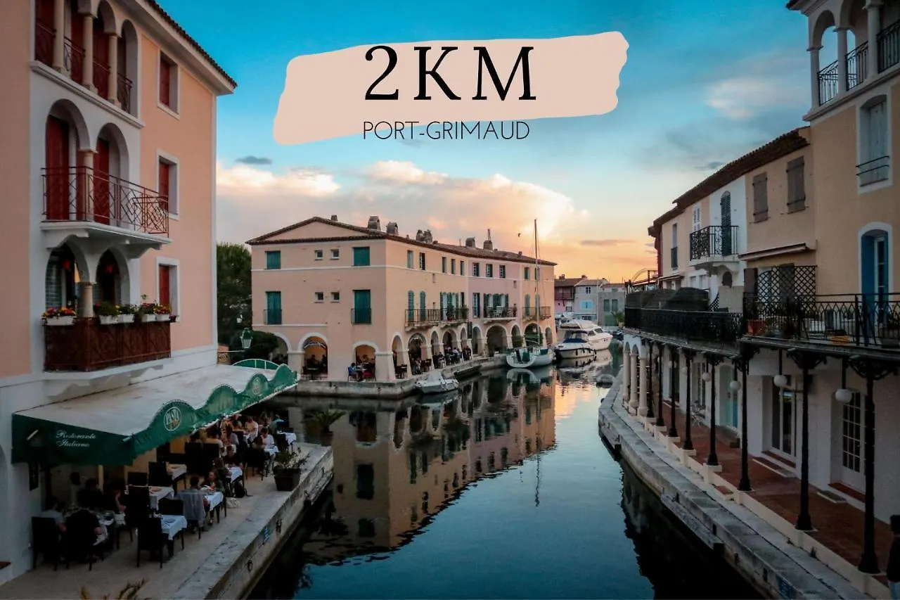 Apartment Le Tropik, Panoramic Sea View, Holiday Resort Grimaud